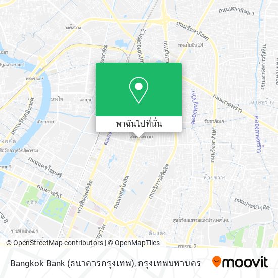 Bangkok Bank (ธนาคารกรุงเทพ) แผนที่