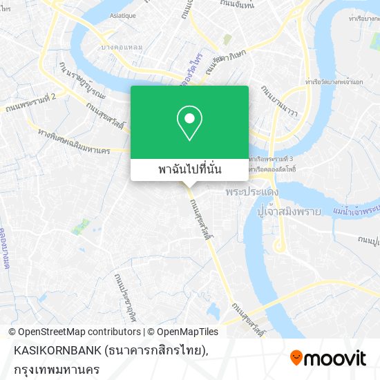KASIKORNBANK (ธนาคารกสิกรไทย) แผนที่