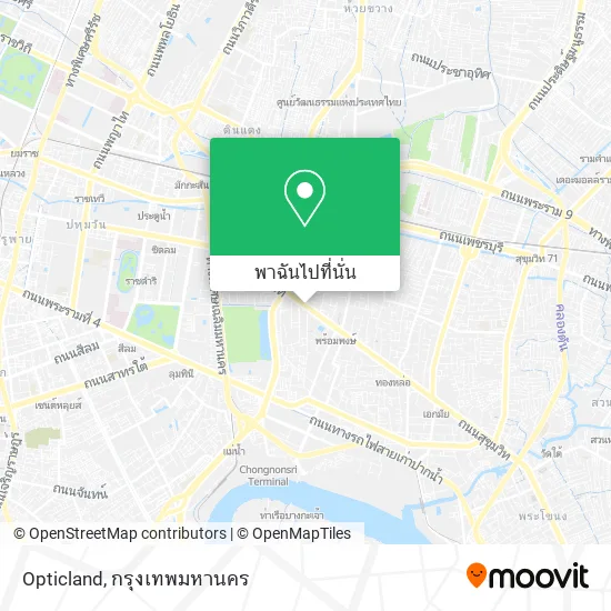 Opticland แผนที่