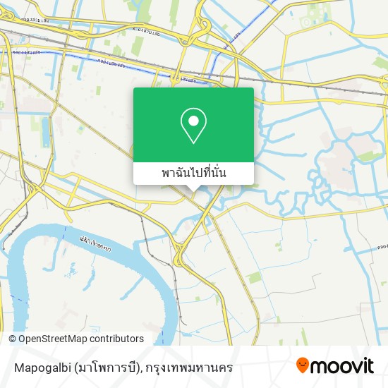 Mapogalbi (มาโพการบี) แผนที่