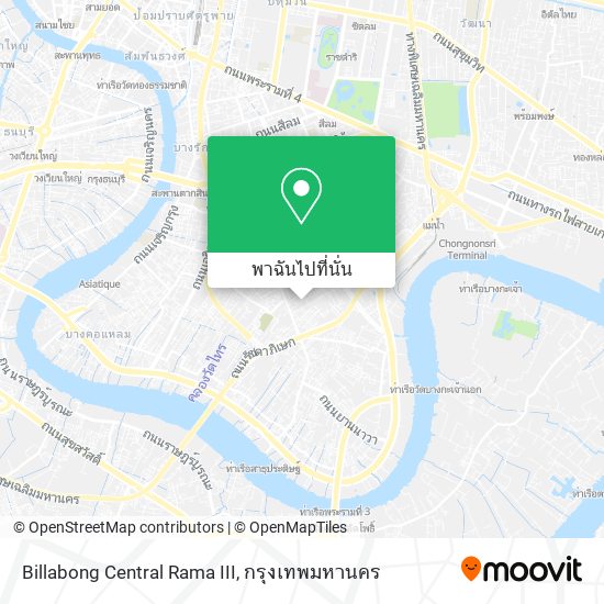 Billabong Central Rama III แผนที่
