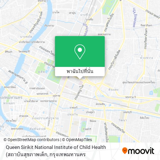 Queen Sirikit National Institute of Child Health แผนที่