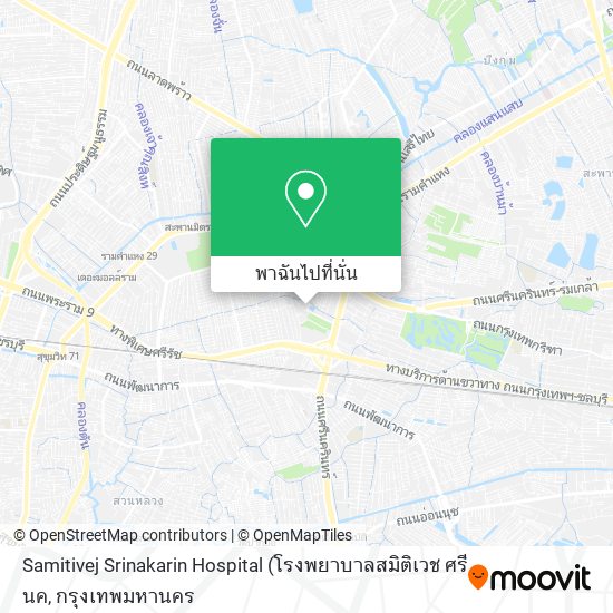 Samitivej Srinakarin Hospital แผนที่