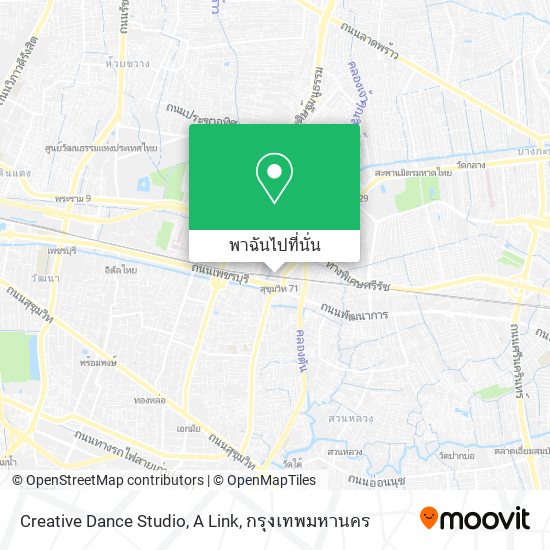 Creative Dance Studio, A Link แผนที่