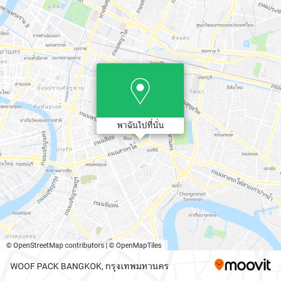 WOOF PACK BANGKOK แผนที่