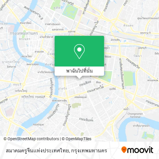 สมาคมครูจีนเเห่งประเทศไทย แผนที่