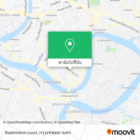 Badminton court แผนที่