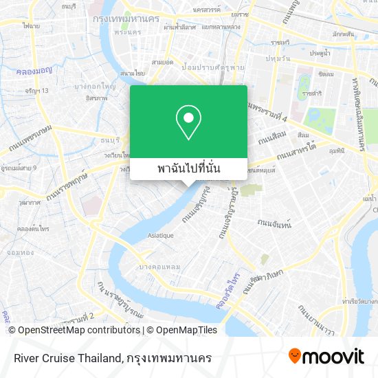 River Cruise Thailand แผนที่