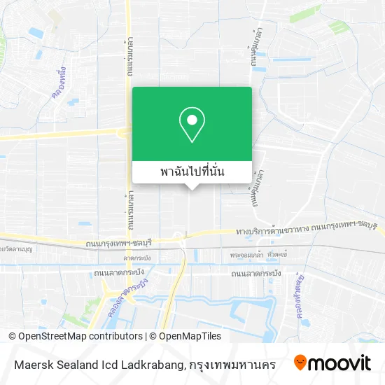 Maersk Sealand Icd Ladkrabang แผนที่