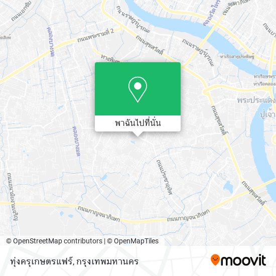 ทุ่งครุเกษตรแฟร์ แผนที่