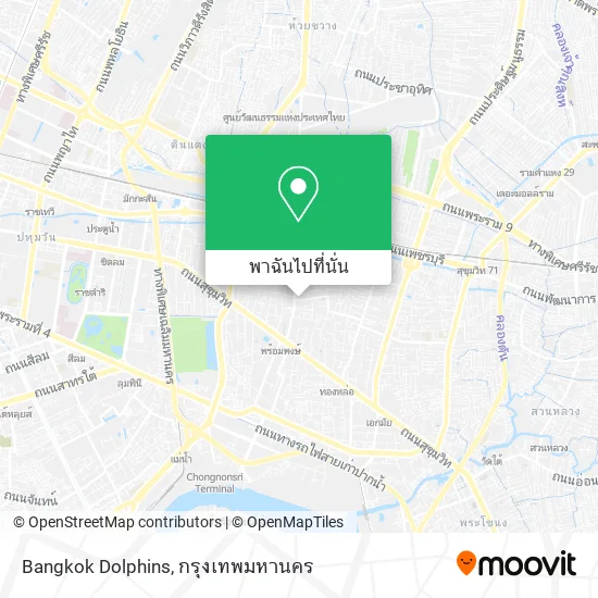Bangkok Dolphins แผนที่