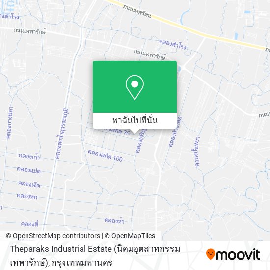 Theparaks Industrial Estate (นิคมอุตสาหกรรมเทพารักษ์) แผนที่