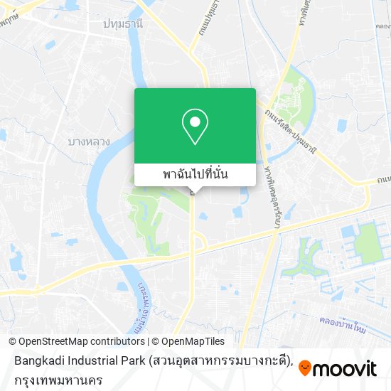 Bangkadi Industrial Park (สวนอุตสาหกรรมบางกะดี) แผนที่