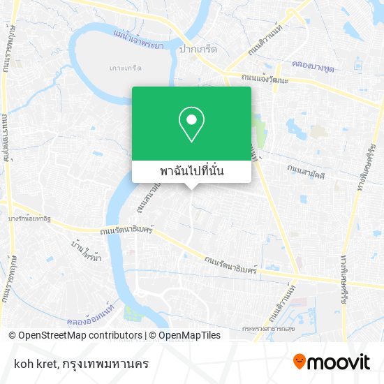 koh kret แผนที่