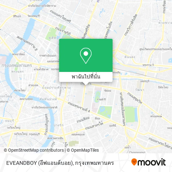 EVEANDBOY (อีฟแอนด์บอย) แผนที่