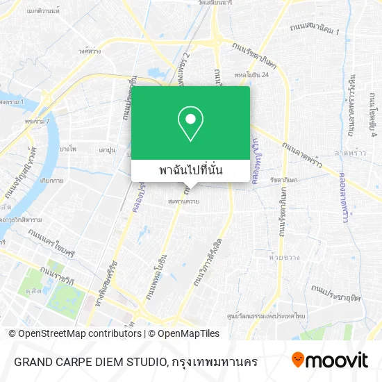 GRAND CARPE DIEM STUDIO แผนที่