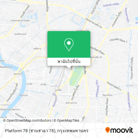 Platform 78 (ชานชาลา 78) แผนที่