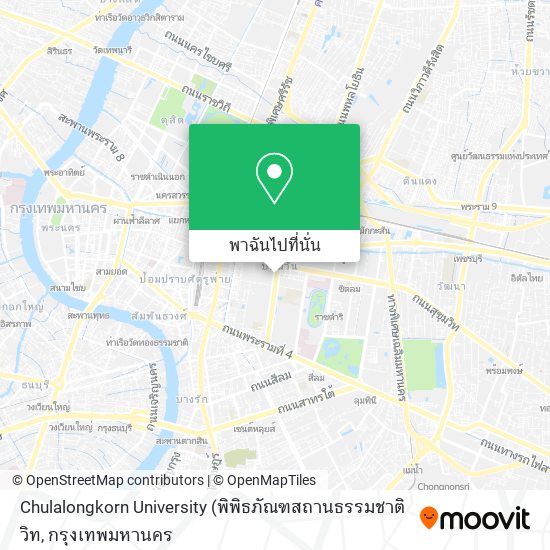 Chulalongkorn University แผนที่