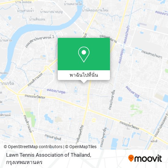 Lawn Tennis Association of Thailand แผนที่