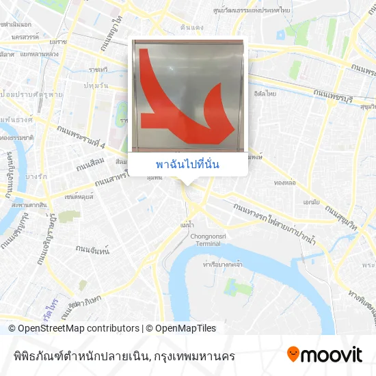 พิพิธภัณฑ์ตำหนักปลายเนิน แผนที่
