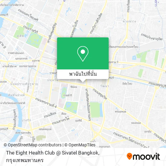 The Eight Health Club @ Sivatel Bangkok แผนที่