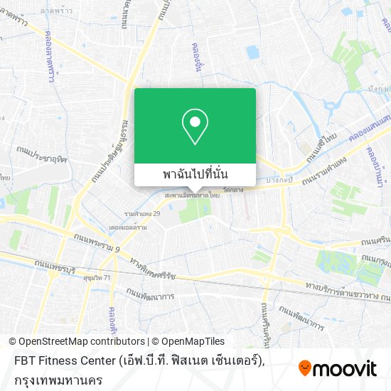 FBT Fitness Center (เอ็ฟ.บี.ที. ฟิสเนต เซ็นเตอร์) แผนที่