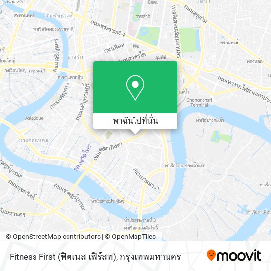 Fitness First (ฟิตเนส เฟิร์สท) แผนที่