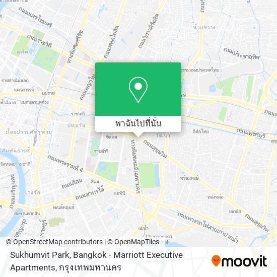 Sukhumvit Park, Bangkok - Marriott Executive Apartments แผนที่