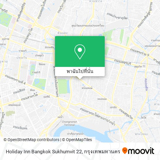 Holiday Inn Bangkok Sukhumvit 22 แผนที่