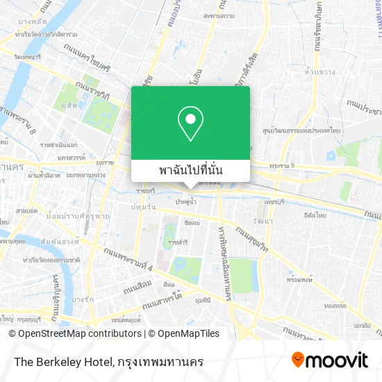 The Berkeley Hotel แผนที่