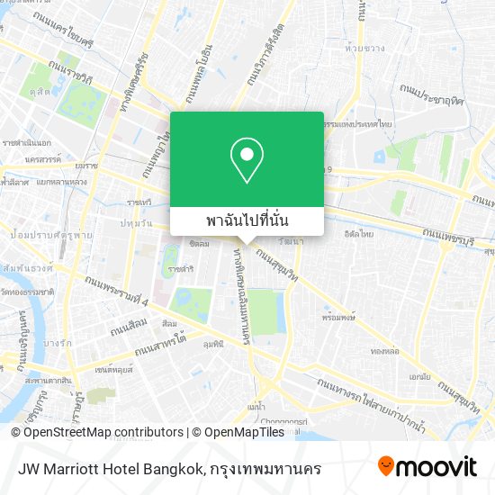 JW Marriott Hotel Bangkok แผนที่