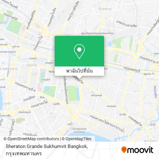 Sheraton Grande Sukhumvit Bangkok แผนที่