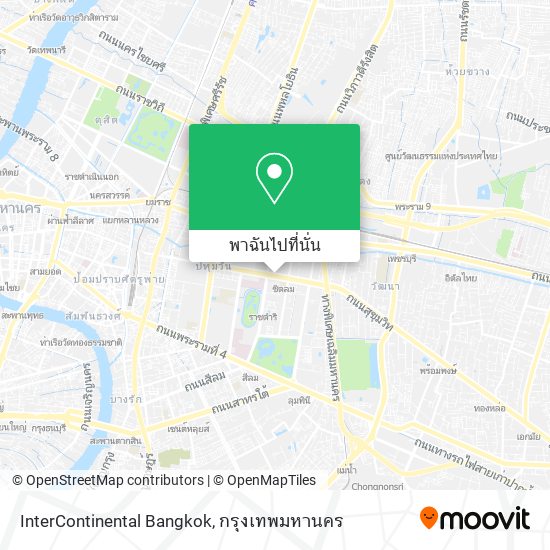 InterContinental Bangkok แผนที่