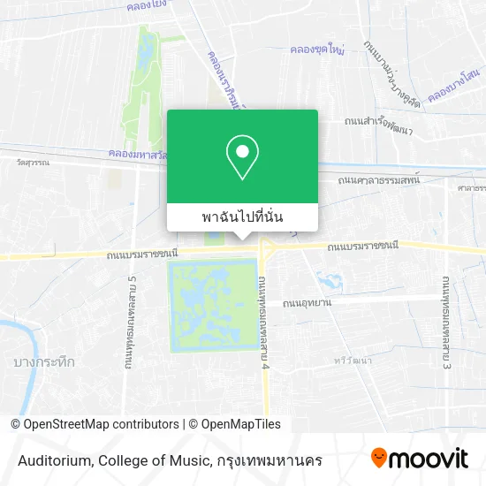 Auditorium, College of Music แผนที่