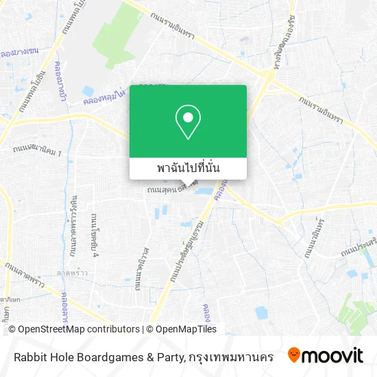 Rabbit Hole Boardgames & Party แผนที่