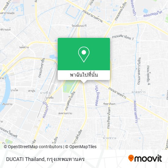 DUCATI Thailand แผนที่