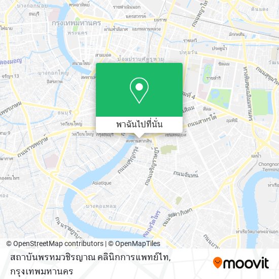 สถาบันพรหมวชิรญาณ คลินิกการแพทย์ไท แผนที่