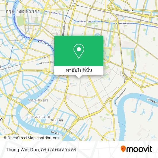 Thung Wat Don แผนที่