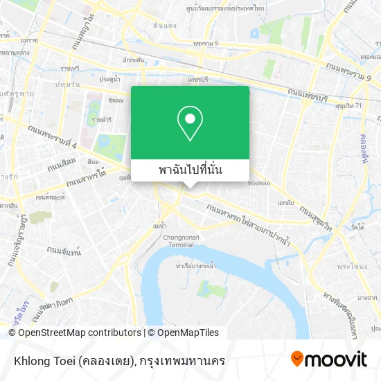 Khlong Toei (คลองเตย) แผนที่