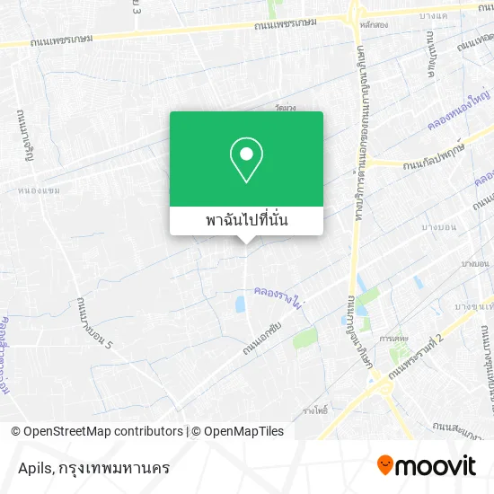 Apils แผนที่