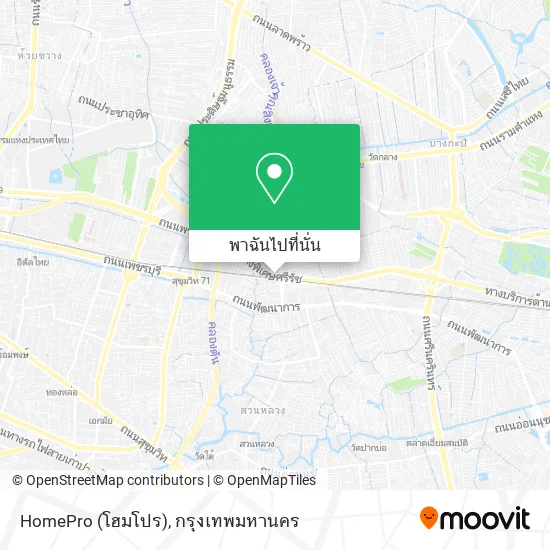 HomePro (โฮมโปร) แผนที่