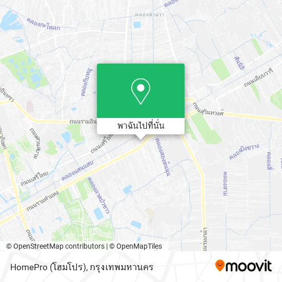 HomePro (โฮมโปร) แผนที่