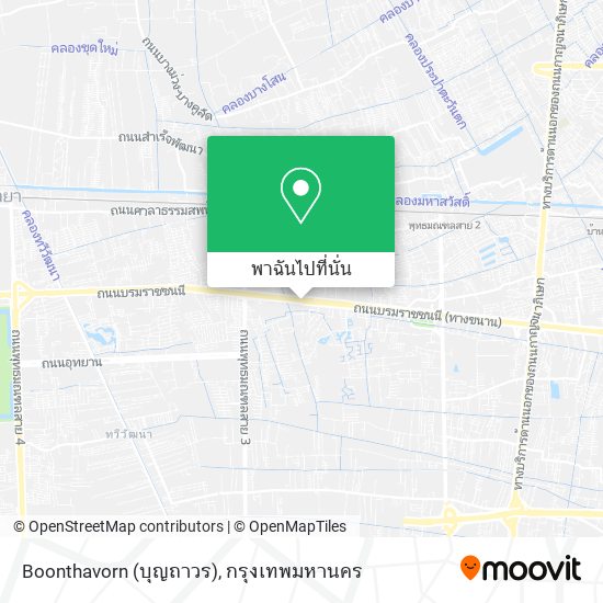 Boonthavorn (บุญถาวร) แผนที่