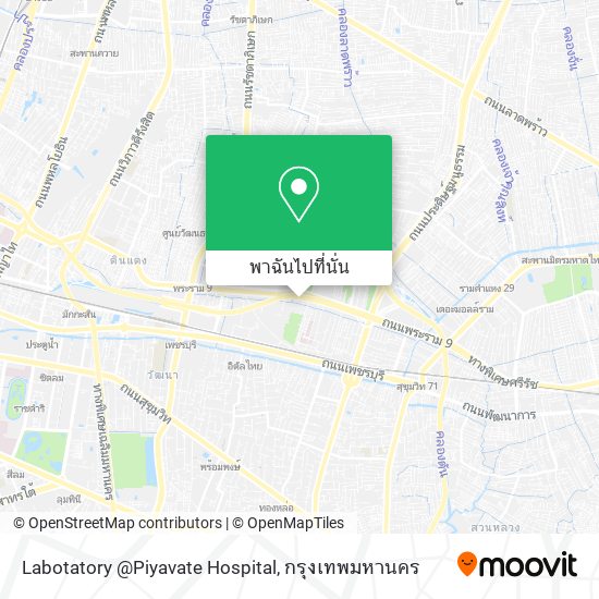 Labotatory @Piyavate Hospital แผนที่