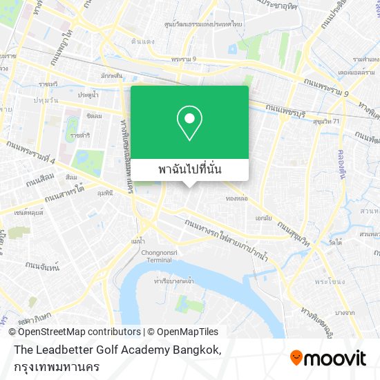 The Leadbetter Golf Academy Bangkok แผนที่