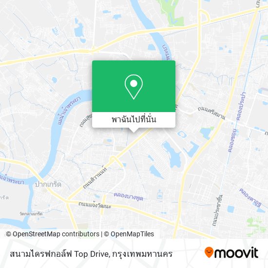 สนามไดรฟกอล์ฟ Top Drive แผนที่