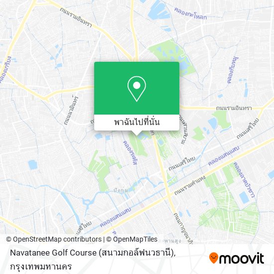 Navatanee Golf Course (สนามกอล์ฟนวธานี) แผนที่