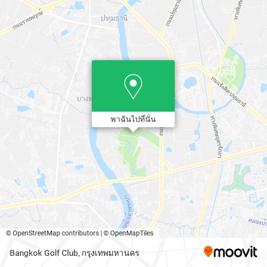 Bangkok Golf Club แผนที่