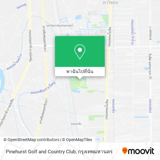 Pinehurst Golf and Country Club แผนที่