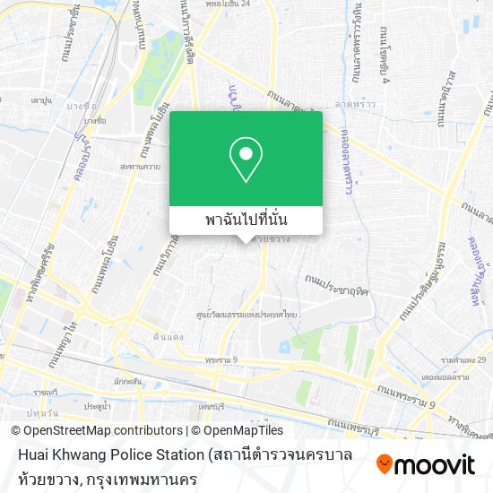 Huai Khwang Police Station แผนที่